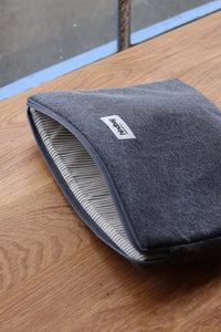 Laptop-Tasche Denim-Grau